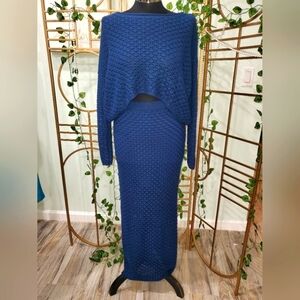 Olive +Oak 2 Piece Knit Skirt Set